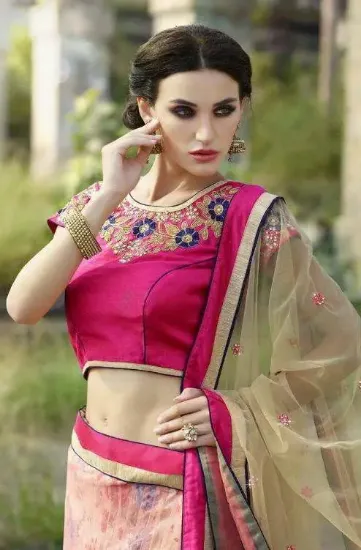 Picture of silk lehenga choli designschaniya choli,choli,lehenga,b