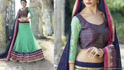 Picture of silk lehenga choli imageschaniya choli,choli,lehenga,be