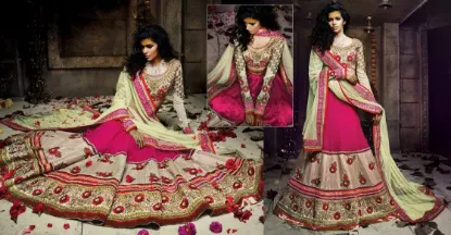 Picture of silk lehengas bangalorechaniya choli,choli,lehenga,bell