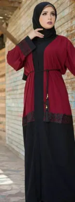Picture of evening dress to wear to a wedding,kaftan long tops,aba