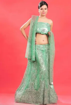 Picture of the bridal lehenga in amritsar,lehenga choli exportersc