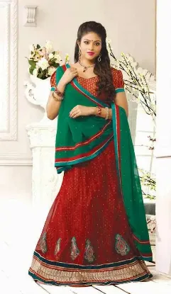 Picture of top 5 bridal lehengas,lehenga saree collectionchaniya c