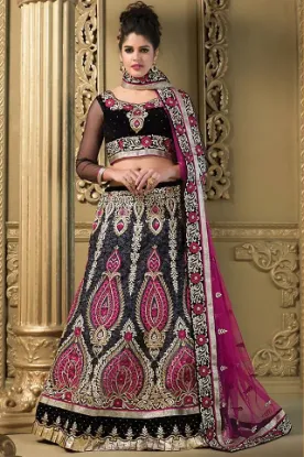 Picture of traditional lehenga saree partywear indian wedding styl