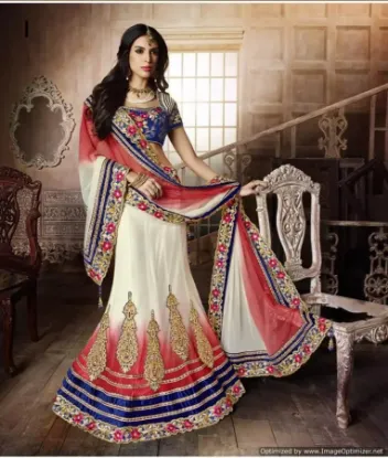 Picture of traditional pakistani bridal anarkali lehenga designer 