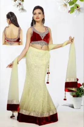 Picture of u choli lehenga bridal bollywood traditional ethnic ind