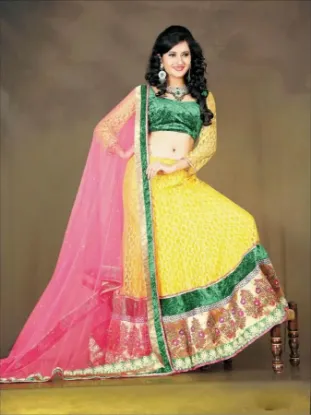 Picture of utsav velvet lehenga,ghagra choli marathichaniya choli,