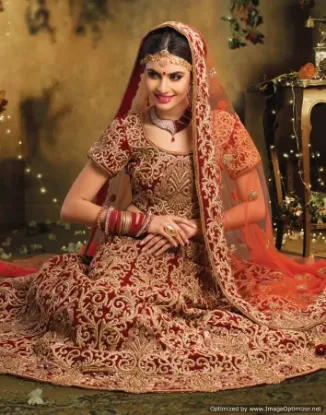 Picture of velvet anarkali lehenga,ghagra choli cuttingchaniya cho