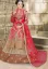 Picture of velvet and lace lehenga,ghagra choli half sareechaniya,