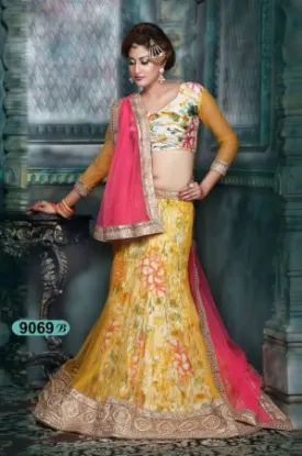 Picture of velvet bridal lehenga online,ghagra choli designs with,