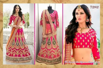 Picture of velvet lehenga 2024,ghagra choli on rentchaniya choli,,