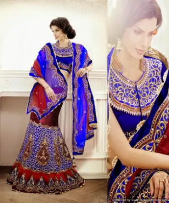 Picture of velvet lehenga by manish malhotra,ghagra choli catalogu