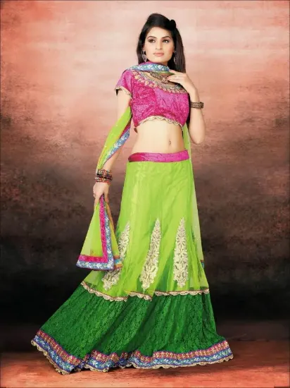 Picture of velvet lehenga uk,ghagra choli manufacturers in suratch