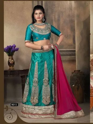 Picture of wear women dress indian designer lehenga choli wedding,