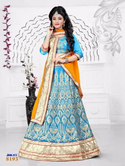 Picture of wedding bridal designer party wear lehenga choli indian