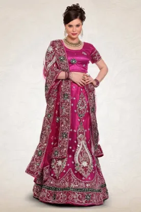 Picture of wedding bridal partywear lehenga indian bollywood ethni