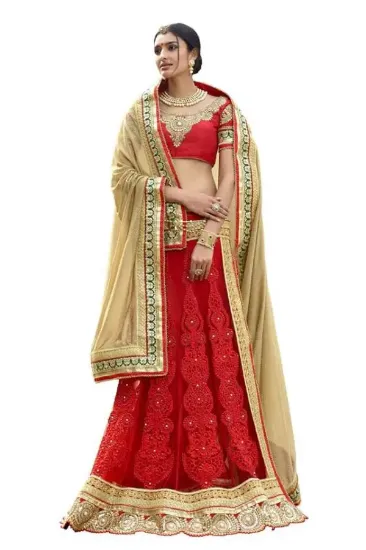 Picture of wedding bridal wear lehenga designer indian latest bol,