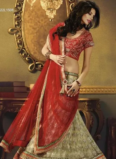 Picture of wedding lehenga choli saree indian designer party wear 