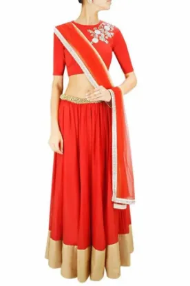 Picture of wedding lehenga choli set indian bollywood dresses pak,