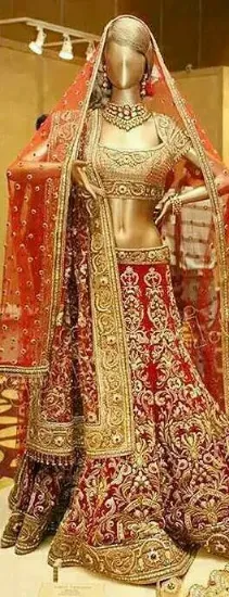 Picture of wedding lehenga choli set indian bollywood dresses paki