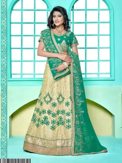 Picture of wedding lehenga in net indian boyywood pakistani design