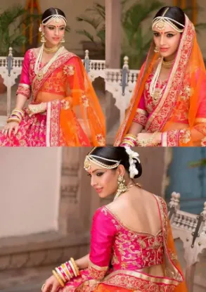 Picture of wedding party wear pakistani lehenga sari indian bollyw