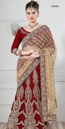 Picture of wedding saree indian designer party wear pakistani brid