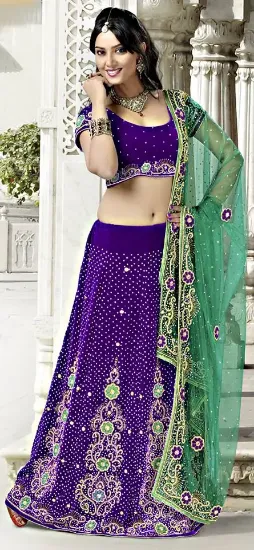 Picture of wedding traditional choli lehenga designer bollywood in