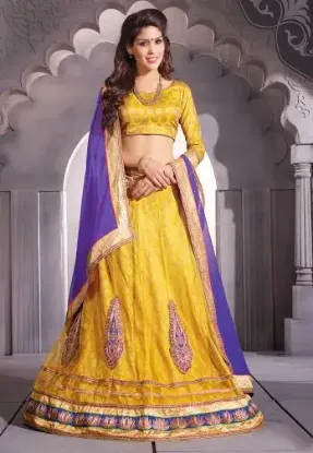 Picture of wedding wear indian bollywood designer lehenga bridal p