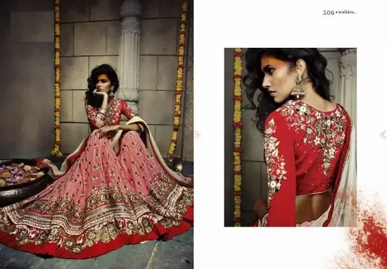 Picture of wedding wear lehenga choli designer indian bollywood le