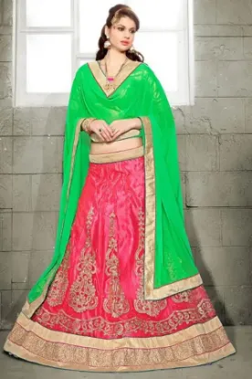 Picture of wedding women pakistani lehenga choli indian designer ,