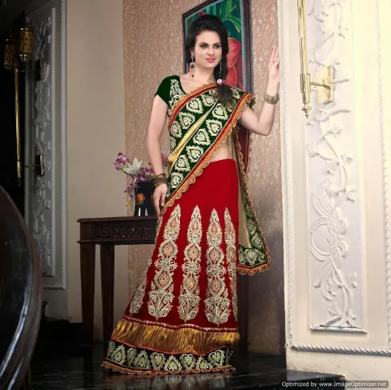 Picture of women bollywood indian lehenga designer special dress ,