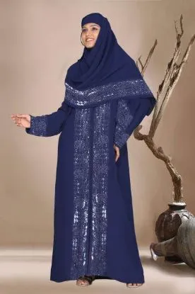 Picture of v neck caftan pattern,abaya,jilbab,kaftan dress,dubai k