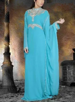 Picture of Bridesmaid Dress With Sleeves,Bridal Dress Parts,abaya,