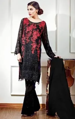 Picture of fashion women long sleeve batik print kaftan slim eveni