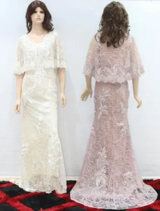 Picture of bridesmaid dress batik printed outfit,j d williams even