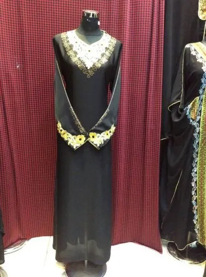 Picture of abaya for ,abaya design,algerian dress traditional face