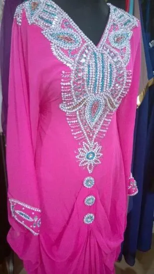 Picture of 4 bridesmaid dresses,dubai kaftan evening dress,abaya,j