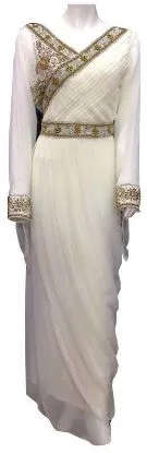 Picture of modest maxi gown dubai kaftan abaya jalabiya jilbab wed