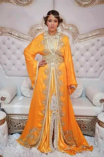 Picture of most admirable evening wear home gown fustan for arabia