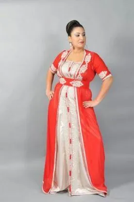 Picture of most attractive party wear kaftan for saudi arabian wom