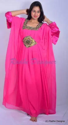 Picture of Dubai Farasha Moroccan Kaftan Dress Abaya Jilbab Islami