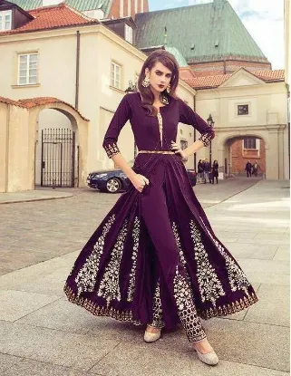 Picture of modest maxi gown arabic long wedding bride dress cape f