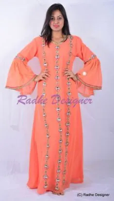 Picture of elegant moroccan kaftan dress abaya jilbab  khe ,y126