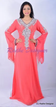 Picture of dubai  jilbab arabian modern wedding gown desig ,y137