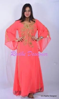 Picture of modest maxi gown Dubai Kaftan Abaya Jalabiya Jilbab Isl