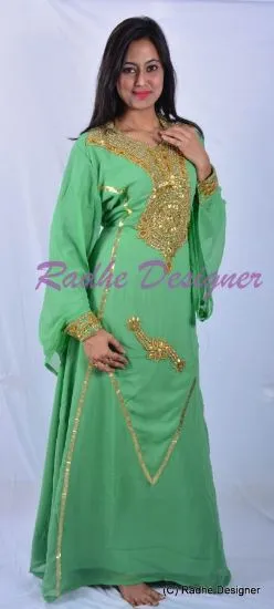 Picture of elegant party wear maghribi kaftan perfect for daily us