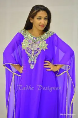 Picture of Latest Maxi Dress Farasha Modern Party Wear For For Wom