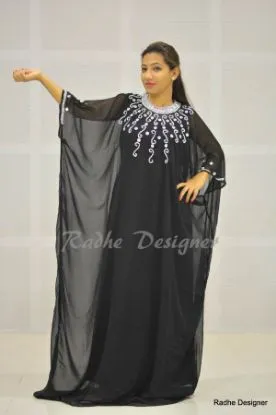 Picture of Farasha Islamic Arabian Fancy Abaya Modern Design ,abay