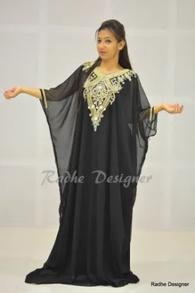 Picture of modern sequins dubai caftan light dress daily wear for 