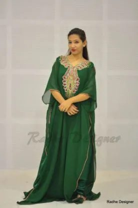 Picture of modest maxi gown farasha dubai abaya fantasy dress part